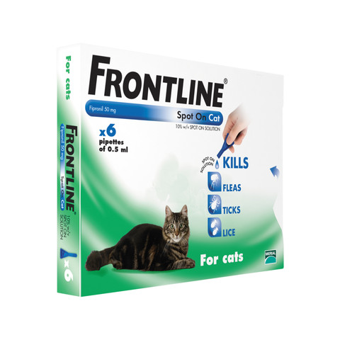 Frontline Spot On Flea Drops For Cats Frontline Spot On Flea Drops For Cats