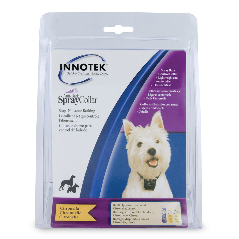 Innotek Anti Bark Dog Citronella Spray Collar Kennelgate