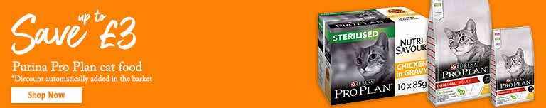 Pro Plan Cat Food Promotion Banner