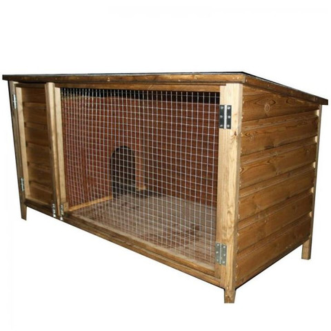 4ft single rabbit hutch