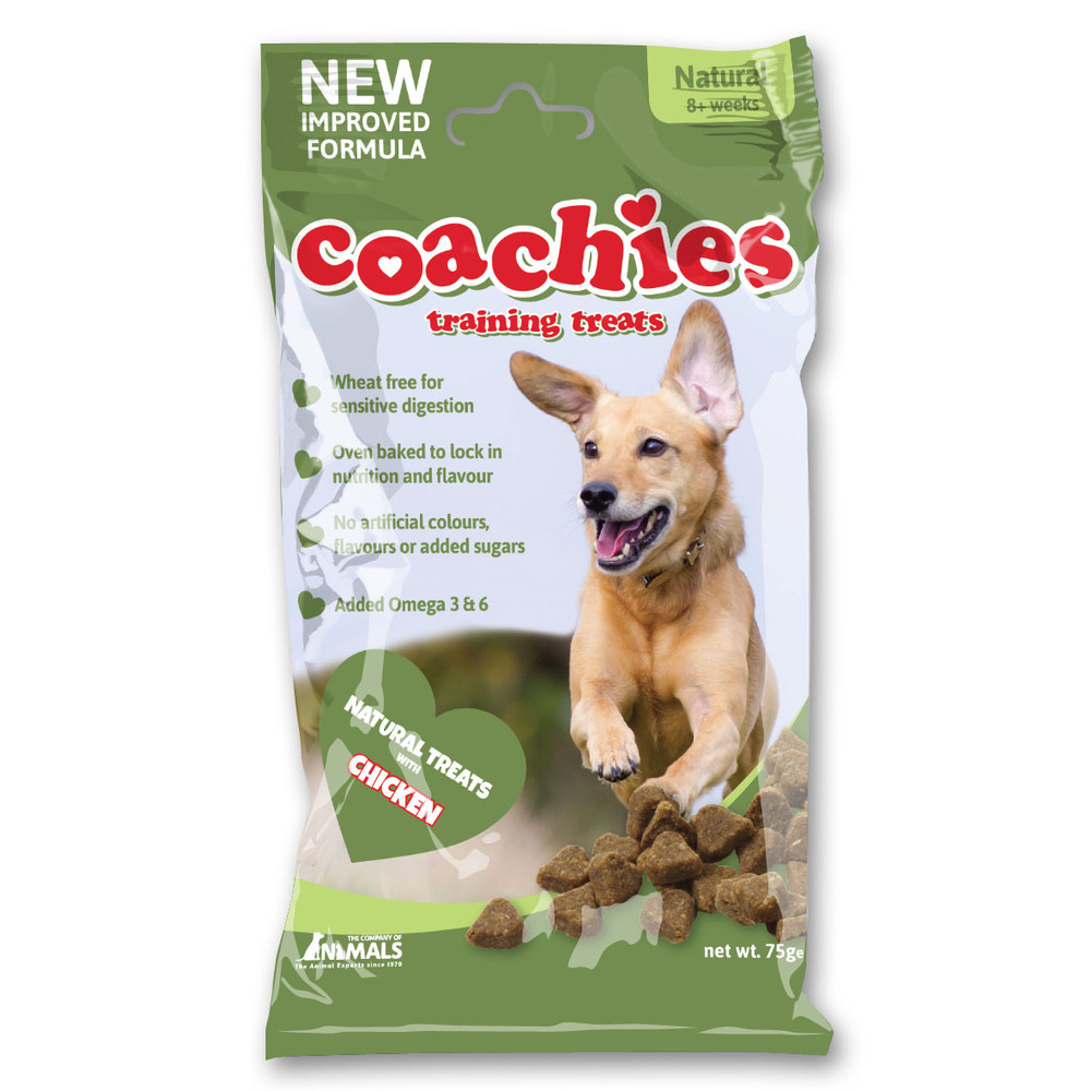 Coachies Natural Dog Training Treats 75g Kennelgate