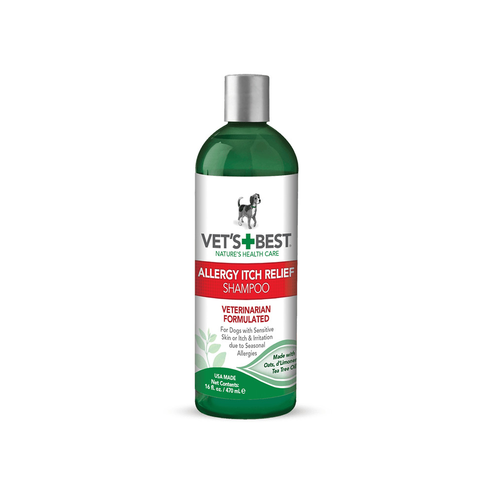 Vets Best Allergy Itch Relief Shampoo for Dogs 470ml Kennelgate