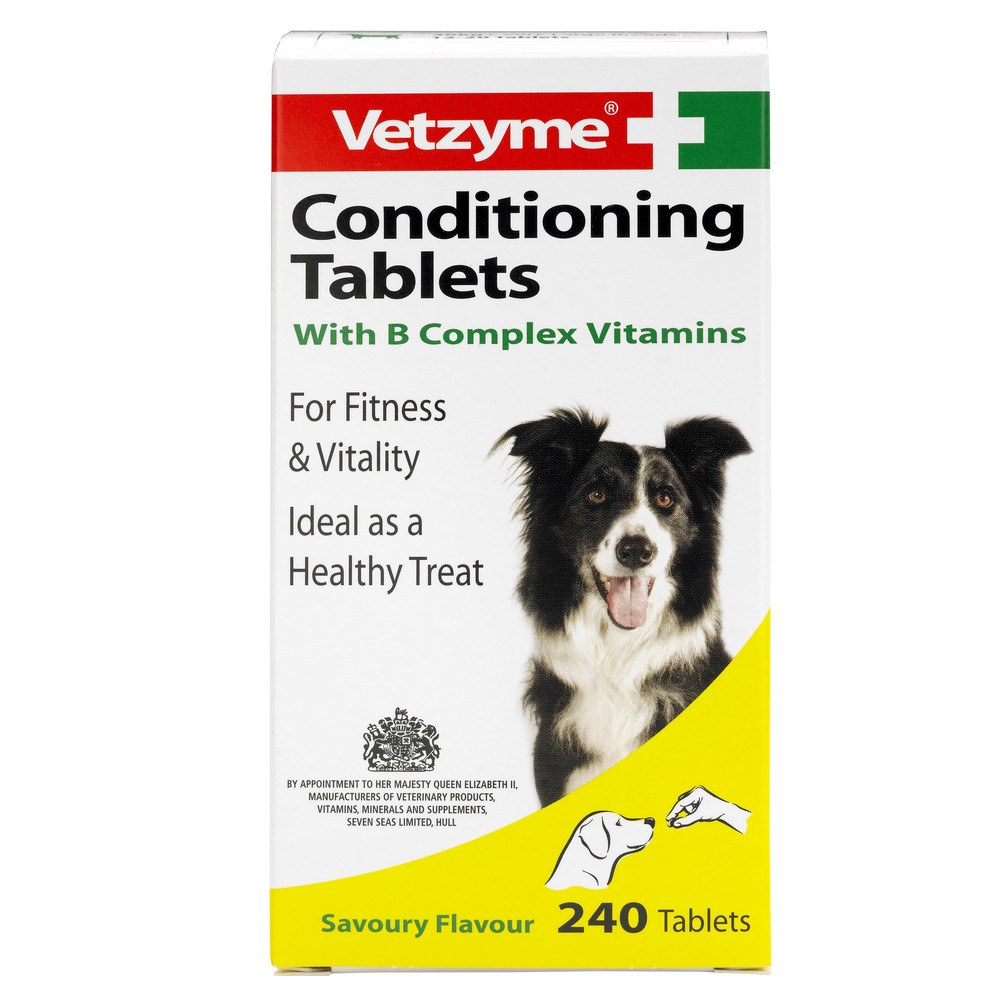 Vetzyme Dog and Cat Conditioning Tablets 240Tab Kennelgate