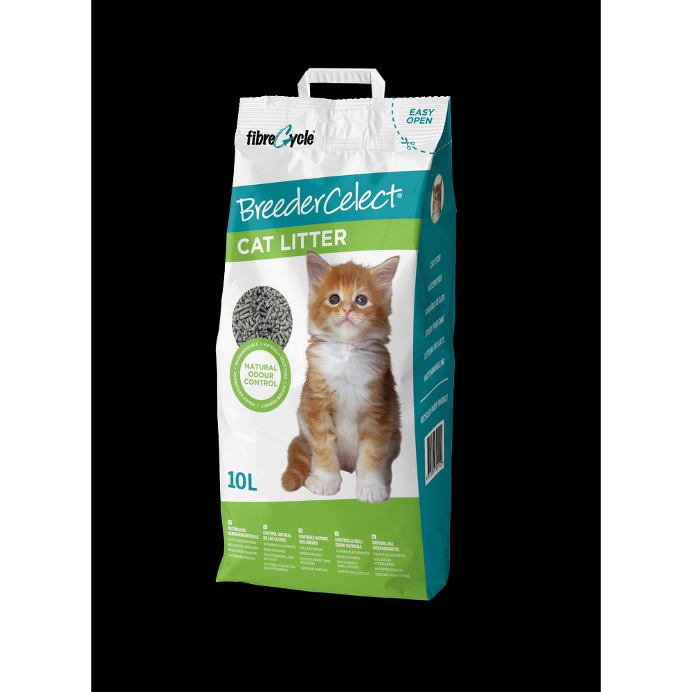 Breeder Celect Non Clumping Cat Litter 10 Litre to 30 Litre Kennelgate